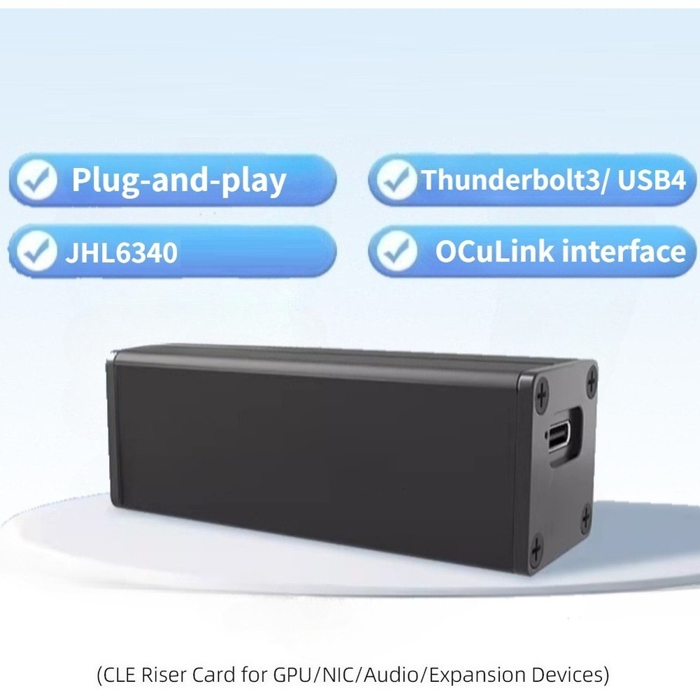 T3 OCuLink Thunderbolt3 USB4 A - Oculink Egpu Dock Graphics Card ulasan dan harga