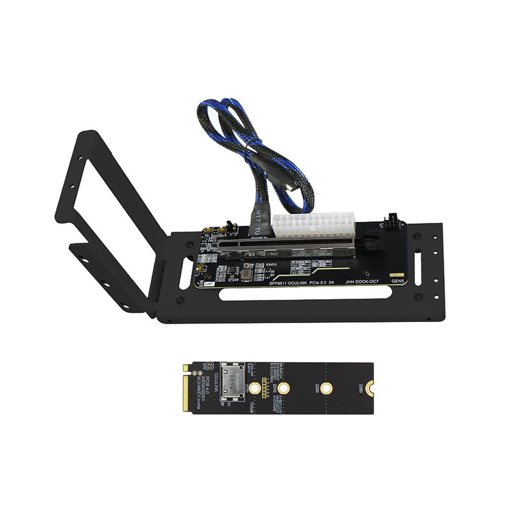 DOCK-OC7W PCIe5.0 X4 EGPU Ocul - Oculink Egpu Dock Graphics Card ulasan dan harga