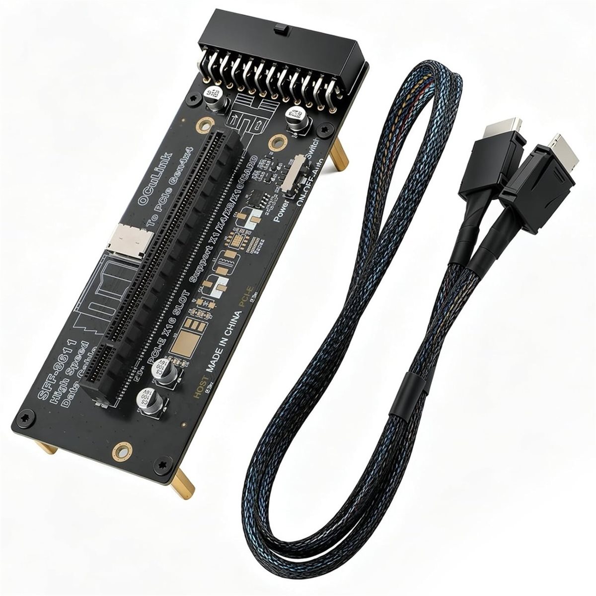 OCuLink EGPU Dock PCIe 4.0 X4  - Oculink Egpu Dock Graphics Card ulasan dan harga