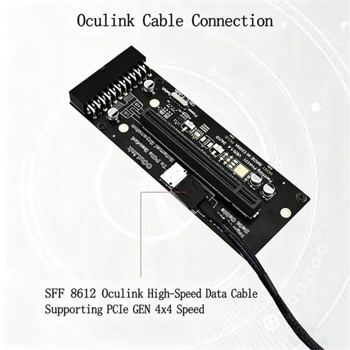 OCuLink EGPU Dock PCIe 4.0 X4  - Oculink Egpu Dock Graphics Card ulasan dan harga