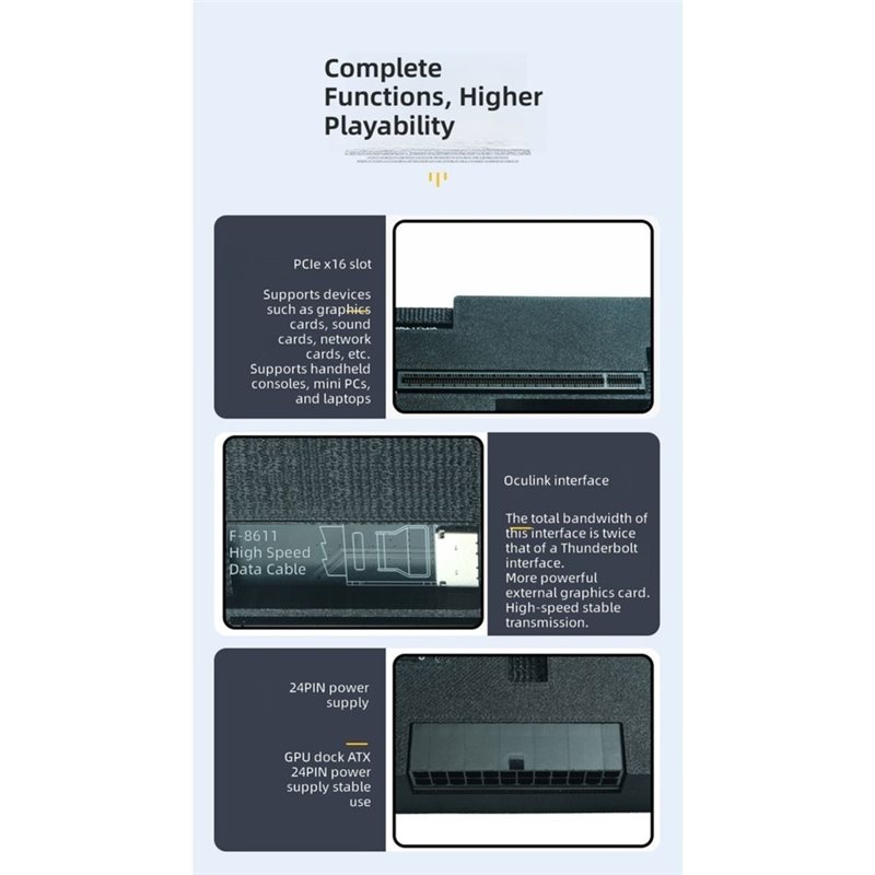 New Arrivals-Oculink EGPU Dock - Oculink Egpu Dock Graphics Card ulasan dan harga